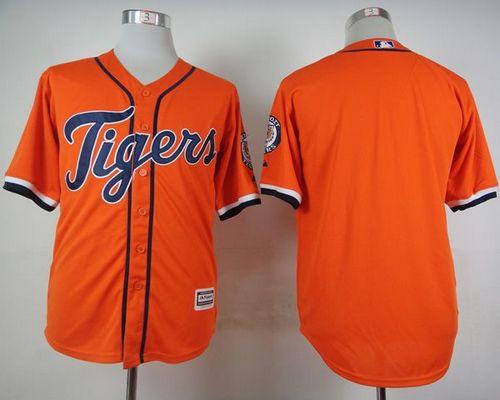 Custom Detroit Tigers orange jersey