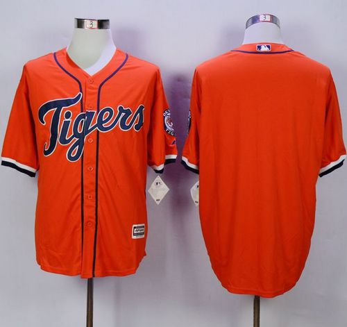 Custom Detroit Tigers orange jersey