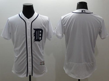 Custom Detroit Tigers white Authentic jersey