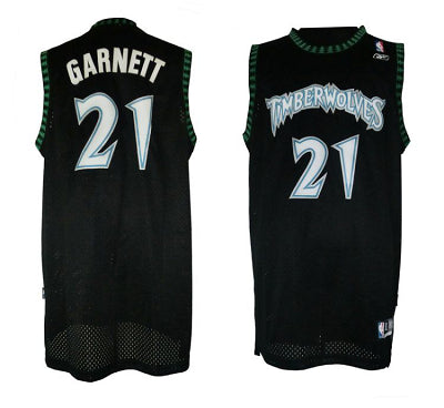 Minnesota Timberwolves black Throwback jersey