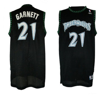 Minnesota Timberwolves black Throwback jersey