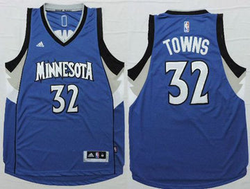 Karl-Anthony Towns Minnesota Timberwolves blue jersey