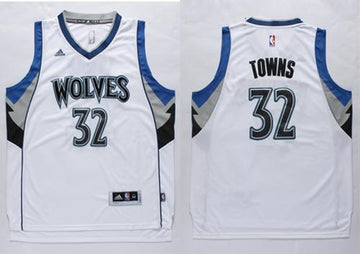 Karl-Anthony Towns Minnesota Timberwolves white jersey