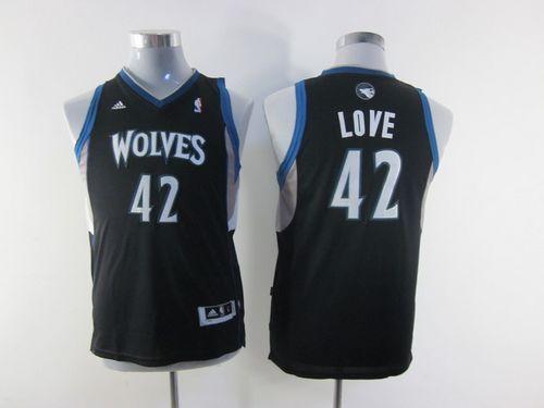 Kevin Love Minnesota Timberwolves black jersey