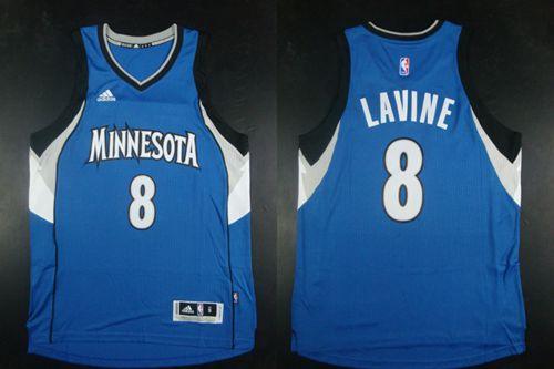 Zach LaVine Minnesota Timberwolves blue Road jersey