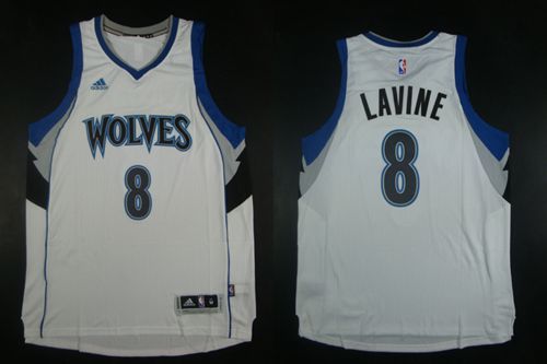 Zach LaVine Minnesota Timberwolves white Home jersey
