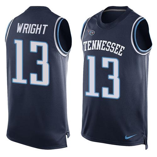 Kendall Wright Tennessee Titans navy Alternate jersey