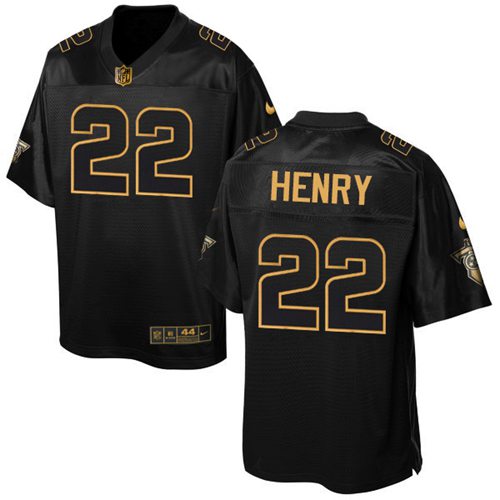 Derrick Henry Tennessee Titans black Gold Collection jersey