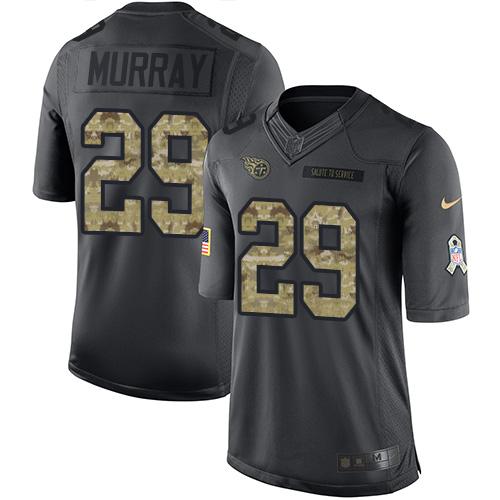 DeMarco Murray Tennessee Titans black Salute To Service jersey