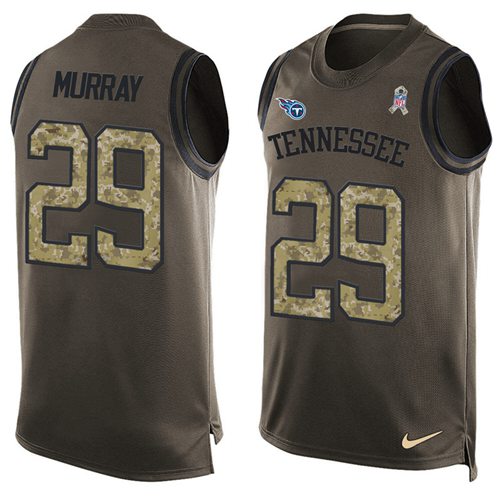 DeMarco Murray Tennessee Titans green Salute To Service jersey