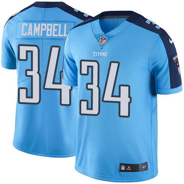 Earl Campbell Tennessee Titans blue jersey