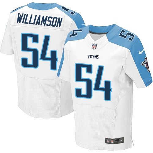 Avery Williamson Tennessee Titans white Elite jersey