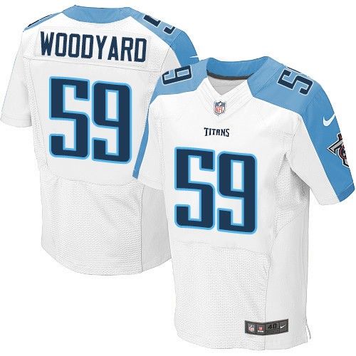 Wesley Woodyard Tennessee Titans white Elite jersey