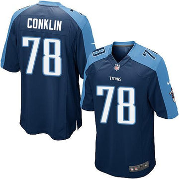 Jack Conklin Tennessee Titans navy Elite jersey