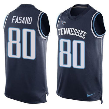 Anthony Fasano Tennessee Titans navy Alternate jersey