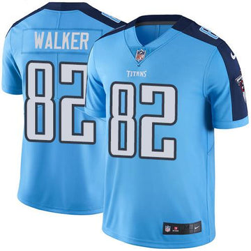 Delanie Walker Tennessee Titans blue jersey