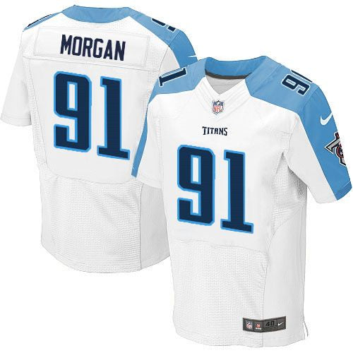 Derrick Morgan Tennessee Titans white Elite jersey