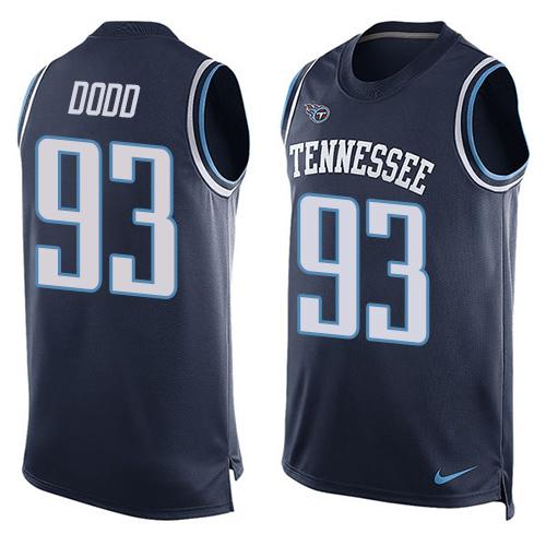 Kevin Dodd Tennessee Titans navy Alternate jersey
