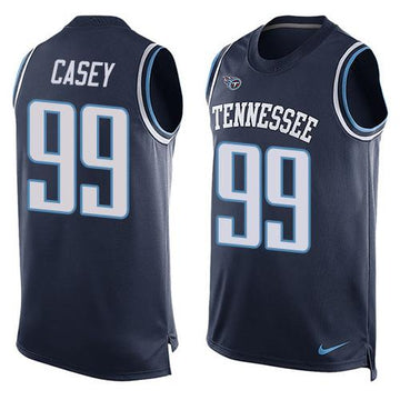 Jurrell Casey Tennessee Titans navy Alternate jersey