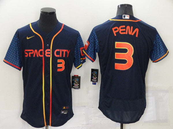 Jeremy Pena navy City Connect jersey