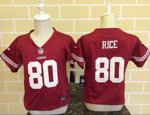 Jerry Rice San Francisco 49ers red Elite jersey