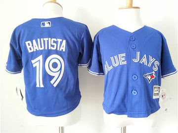 Jose Bautista Toronto Blue Jays blue jersey