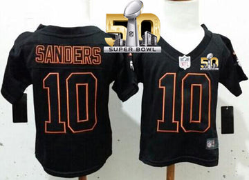 Emmanuel Sanders Denver Broncos black Elite jersey