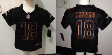 Peyton Manning Denver Broncos black Elite jersey