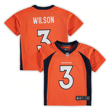Russell Wilson Denver Broncos orange Elite jersey