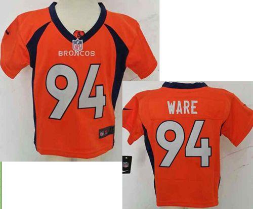 DeMarcus Ware Denver Broncos orange Elite jersey