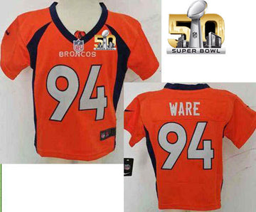 DeMarcus Ware Denver Broncos orange Elite jersey