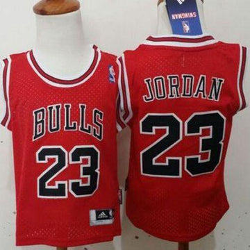 Michael Jordan Chicago Bulls red jersey