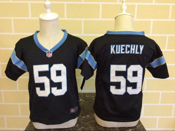 Luke Kuechly Carolina Panthers black jersey