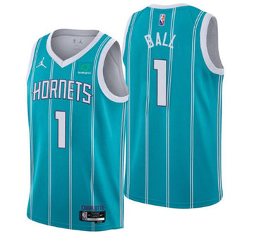 LaMelo Ball Charlotte Hornets teal jersey