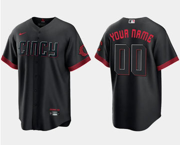 Custom Cincinnati Reds City Connect jersey