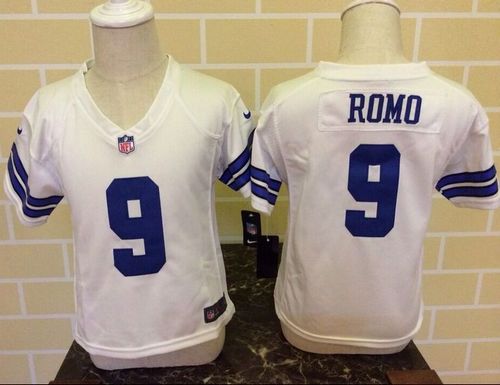 Tony Romo Dallas Cowboys white Elite jersey