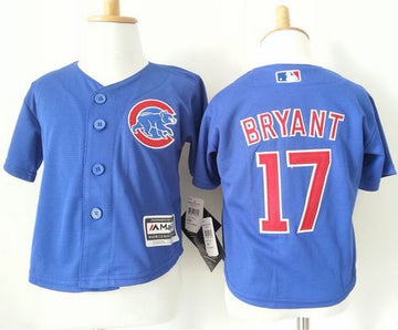 Kris Bryant Chicago Cubs blue jersey