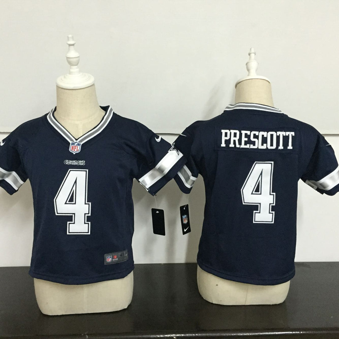 Dak Prescott Dallas Cowboys navy jersey