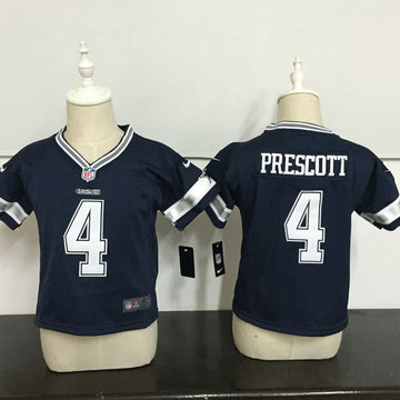 Dak Prescott Dallas Cowboys navy jersey