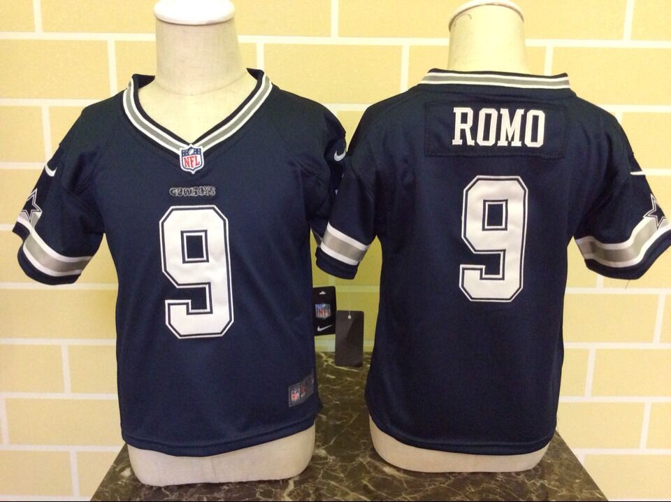 Tony Romo Dallas Cowboys blue jersey