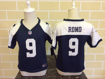 Tony Romo Dallas Cowboys blue jersey