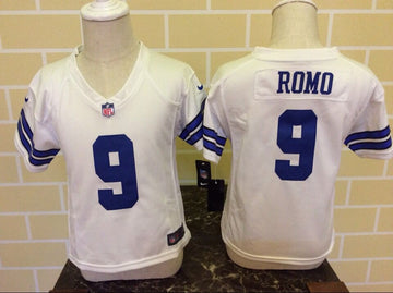 Tony Romo Dallas Cowboys white jersey