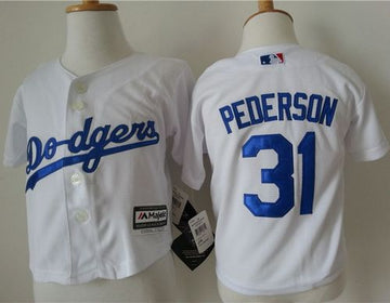 Joc Pederson Los Angeles Dodgers white jersey