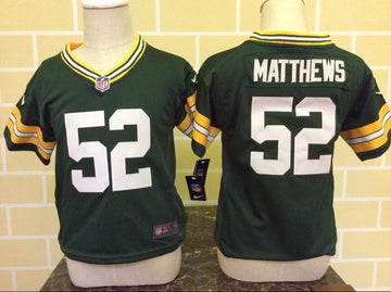 Clay Matthews Green Bay Packers green jersey