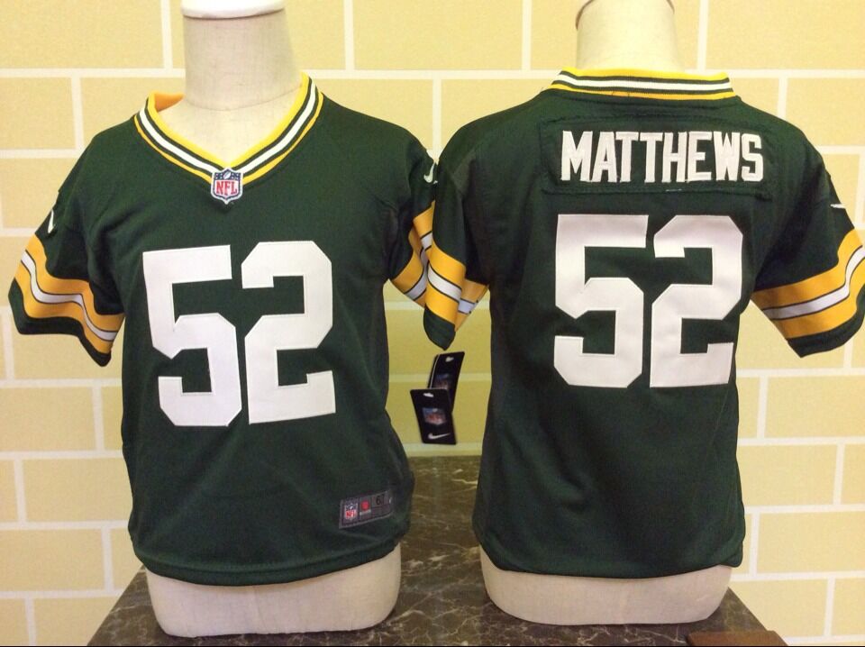 Clay Matthews Green Bay Packers green jersey