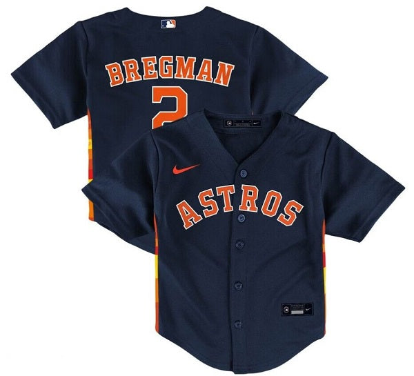 Alex Bregman Houston Astros navy jersey
