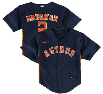 Alex Bregman Houston Astros navy jersey