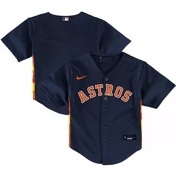 Custom Houston Astros navy jersey