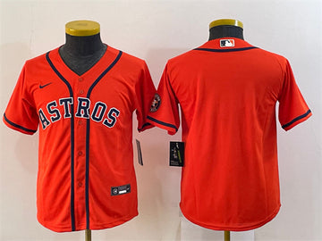 Custom Houston Astros orange jersey