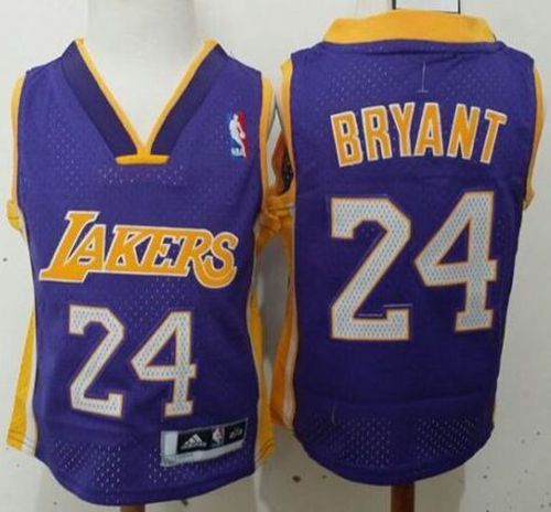 Kobe Bryant Los Angeles Lakers purple jersey